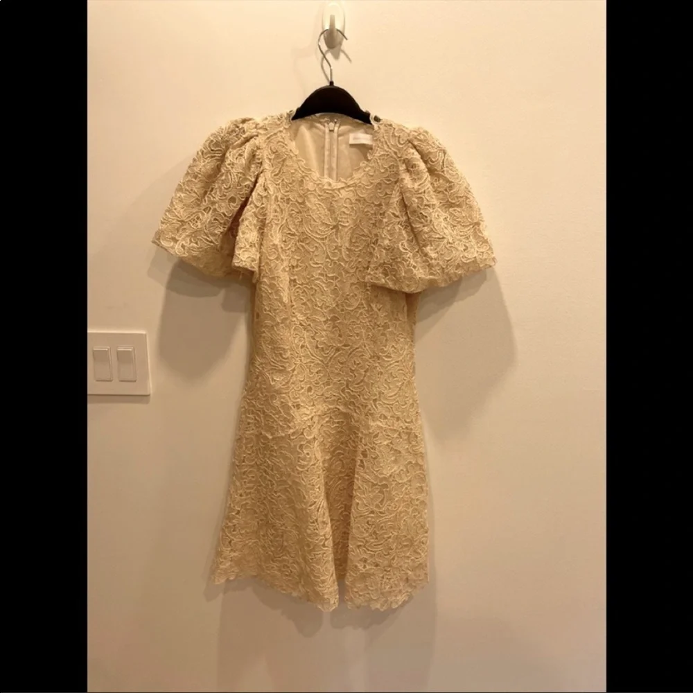 2022 spring Jonathan Simkhai brand new GIGI LACE MINI Dress - Picture 3 of 6